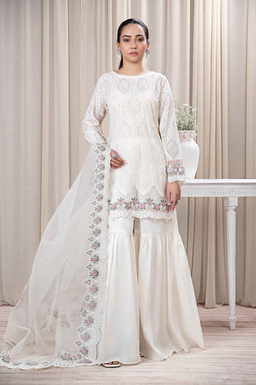 Maria B DWEF248-ESM-WHT Online Shopping